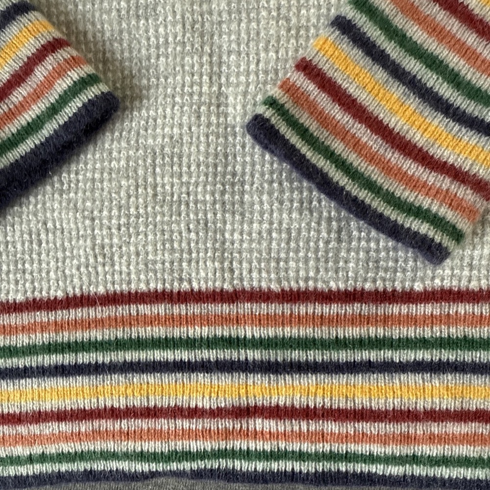 Madewell Rainbow Trim Cashmere Sweater Size XS - Picture 11 of 16